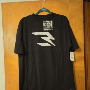 NWT Human Nation Black Graphic T-Shirt Size 4/M